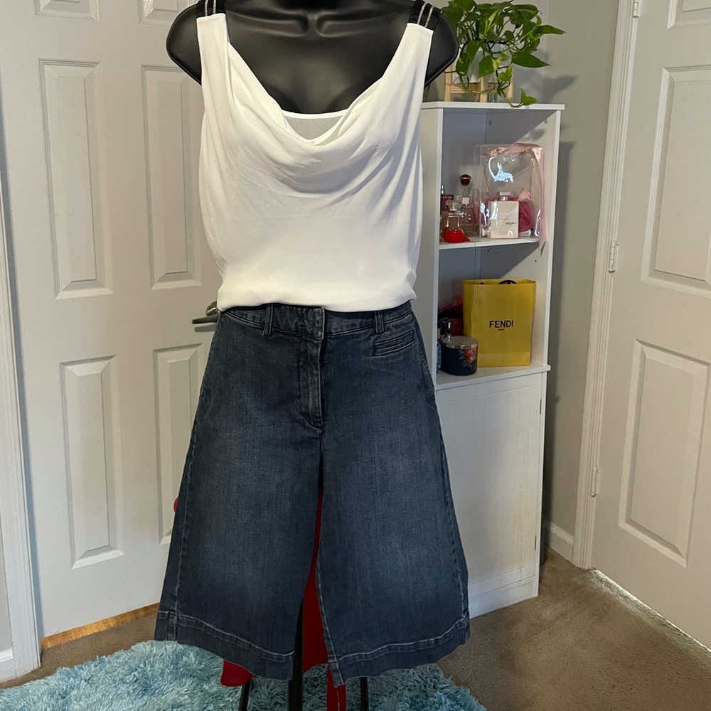 Talbots Stretch Jean Shorts